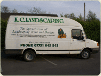 The K. C. Landscaping Van